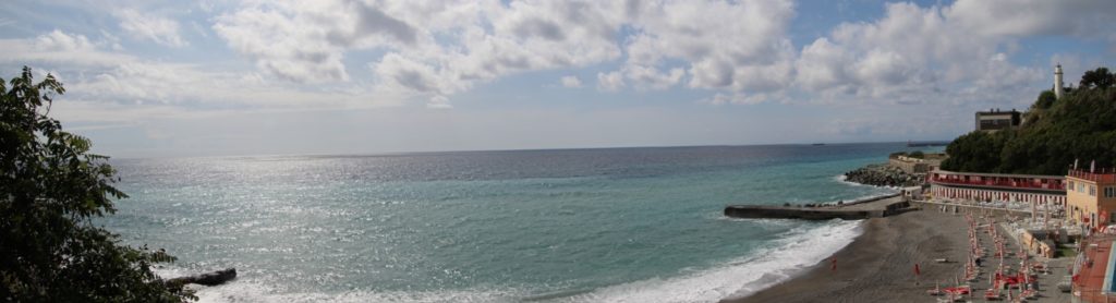 Panorama am Strand